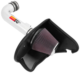 K&N Engineering 69-4535TP Silver Typhoon Short Ram Intake for Chevrolet Camaro 3.6L