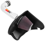 K&N Engineering 69-4535TP Silver Typhoon Short Ram Intake for Chevrolet Camaro 3.6L
