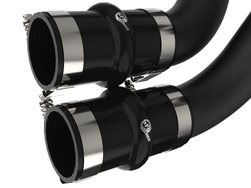 aFe BladeRunner 2.5-inch Aluminum Hot Charge Pipe for Ford F-150 and Raptor 2021-2022 V6-3.5L