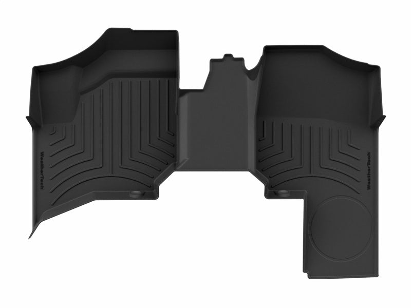 WeatherTech FloorLiner HP Front Floor Mat, Black, Over-the-Hump for 2024-2025 Polaris Ranger XD 1500, Part 4418631IM
