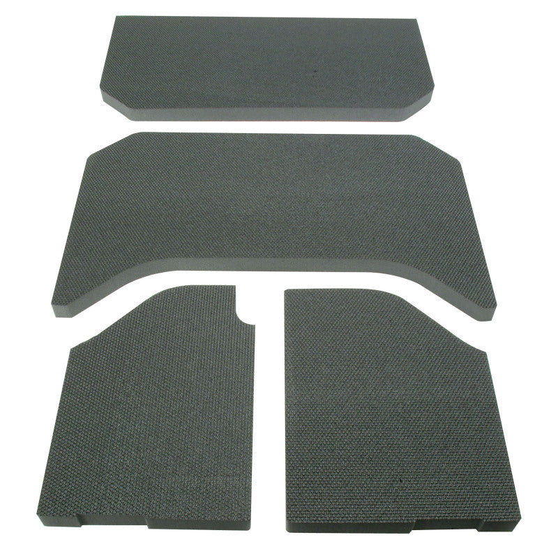 DEI 07-10 Jeep Wrangler JK 4-Door Boom Mat Sound Deadening Headliner - Black