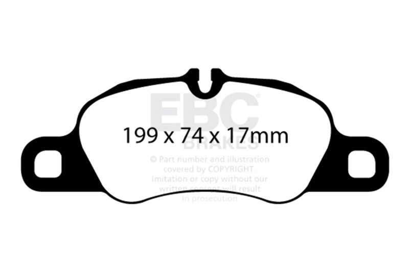 EBC Bluestuff NDX Full Race Brake Pads for Porsche Boxster and Cayman * High Friction Sport Performance