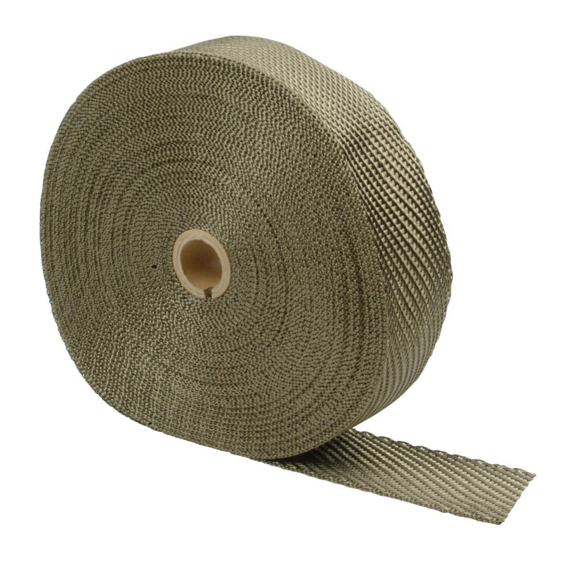 DEI Titanium Exhaust Wrap 1 Inch x 100 Feet with LR Technology for Automotive & Motorcycle Applications