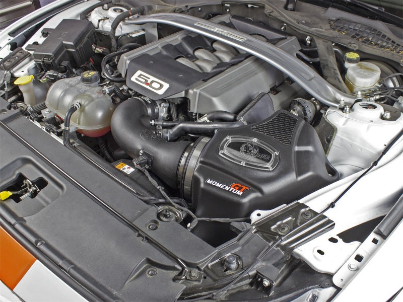 aFe Momentum GT Pro Dry S Cold Air Intake System for Ford Mustang GT 2015-2017