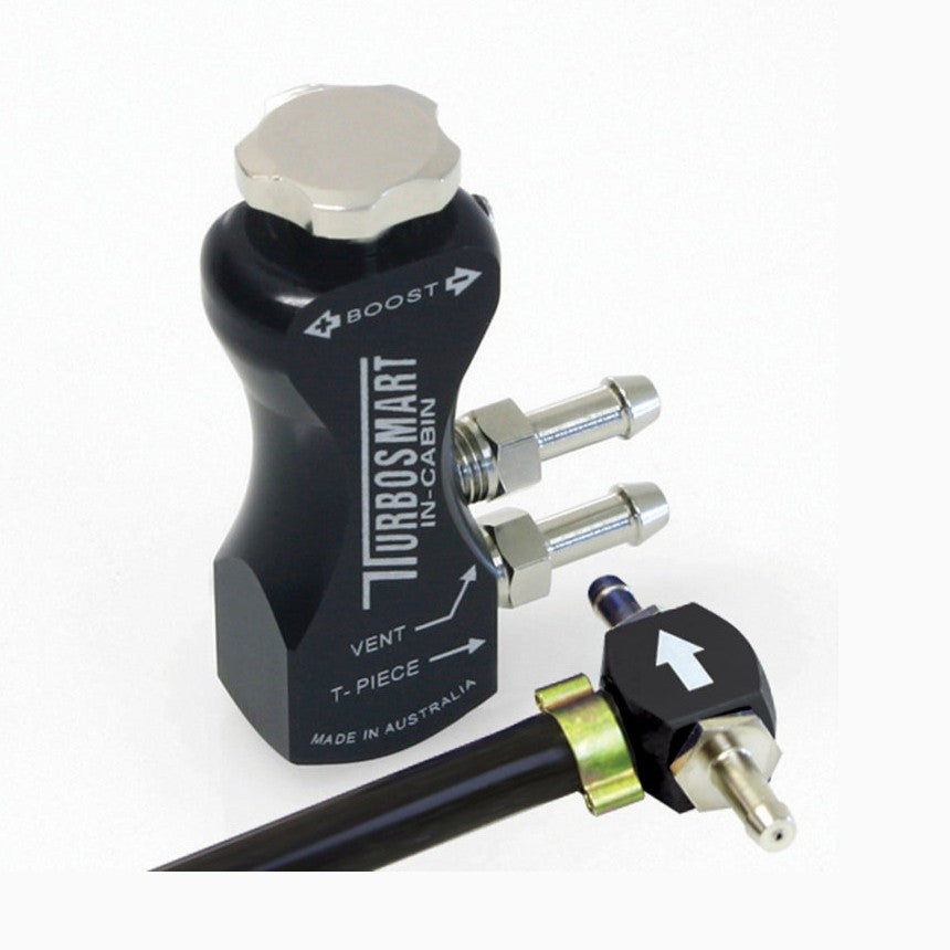 Turbosmart GBCV In Cabin Black Boost Control Valve - Part TS-0106-1002