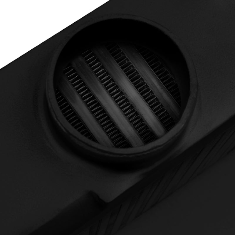 Mishimoto Subaru WRX/STI Top-Mount Intercooler Kit - Black Powder Coated with Black Hoses