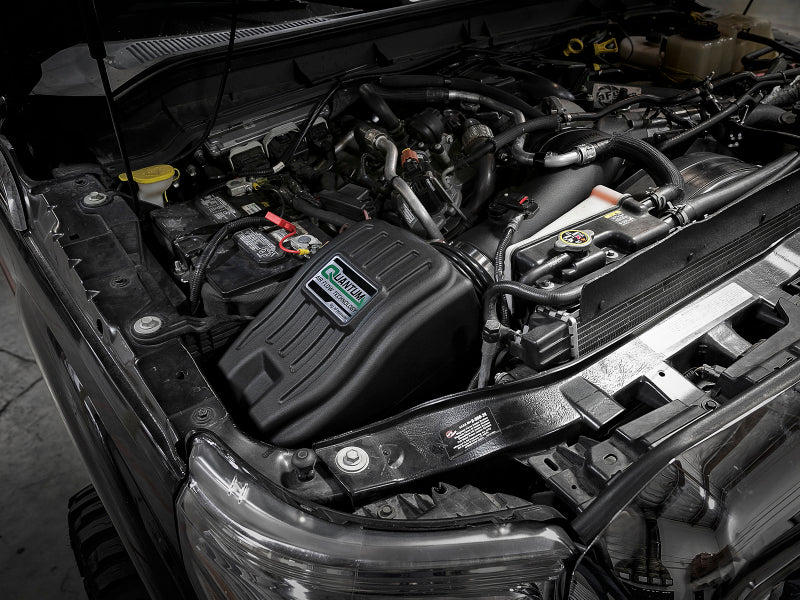 aFe Quantum Pro DRY S Cold Air Intake System for Ford Power Stroke 6.7L (2011-2016) * Improved Performance and Easy Installation