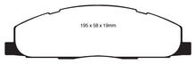 Load image into Gallery viewer, EBC Yellowstuff Brake Pads for Dodge Ram 2500 (2013, 2010, 2009 Models) * Street and Track Performance