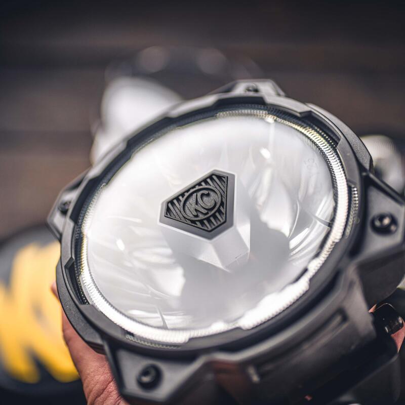 KC HiLiTES Gravity Titan 6-Inch LED Lights with Wide-40 Beam (Pair Pack) - Part #KCL91403