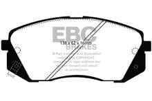 Load image into Gallery viewer, EBC Ultimax OEM Replacement Brake Pads for Kia and Hyundai Vehicles - Part Number EBCUD1295