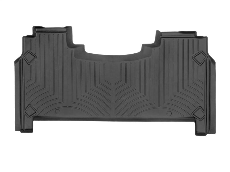 WeatherTech FloorLiner HP Rear for 2019-2020 RAM 1500 Crew Cab * Custom Fit, All-Weather Protection in Black