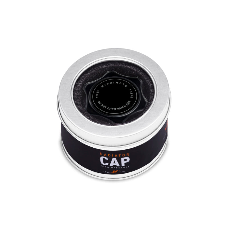 Mishimoto High-Pressure 1.3 Bar Radiator Cap - Small Non-Directional, Fits Most Import Vehicles