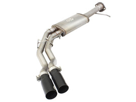aFe Rebel Series Dual Center Exit Cat-Back Exhaust System for Jeep Wrangler JK V6 3.6L/3.8L
