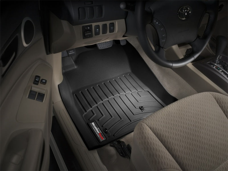 WeatherTech DigitalFit Front FloorLiner for Toyota Tacoma (2005-2009) - Black