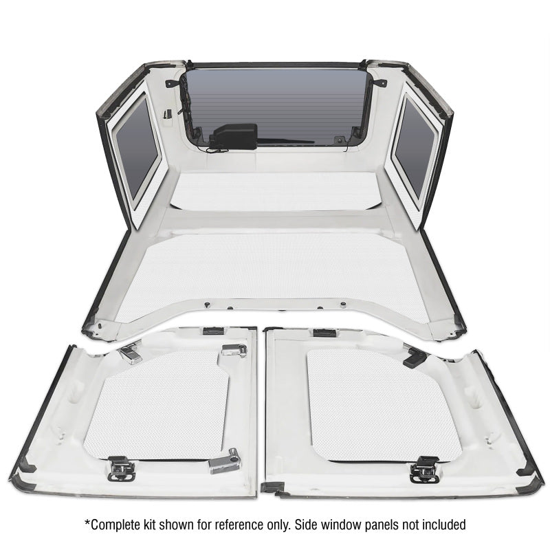 DEI 11-18 Jeep Wrangler JK 4-Door Boom Mat Headliner - White