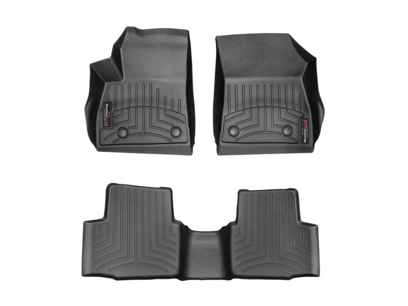 WeatherTech FloorLiner DigitalFit for Chevrolet Cruze 2016-2018 - Front and Rear, Black