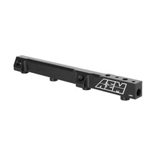 Load image into Gallery viewer, AEM High Volume Fuel Rail for Honda 90-93 Accord and 92-01 Prelude * Black Anodized Part Number aem25-104BK