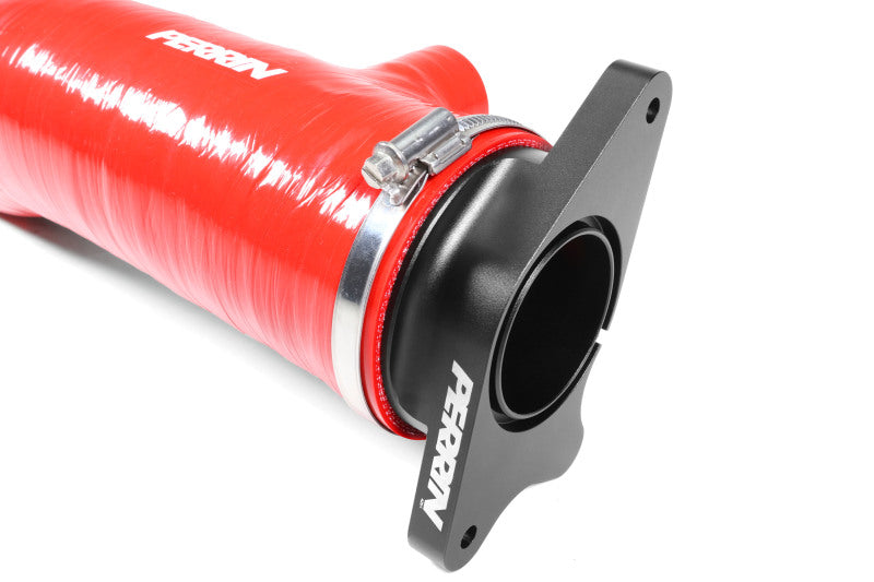 Perrin Performance Turbo Inlet Hose with Turbo Adapter Flange for 2022-2024 Subaru WRX and 2020-2025 LGT & OBXT - Red