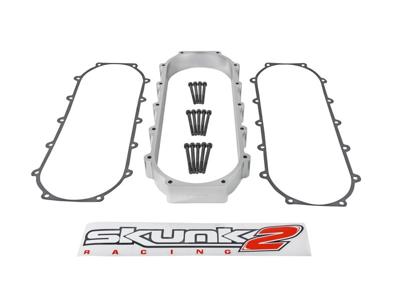 Skunk2 Racing Ultra Series Honda/Acura 2-Liter Race Intake Manifold Plenum Spacer with Gaskets – Silver
