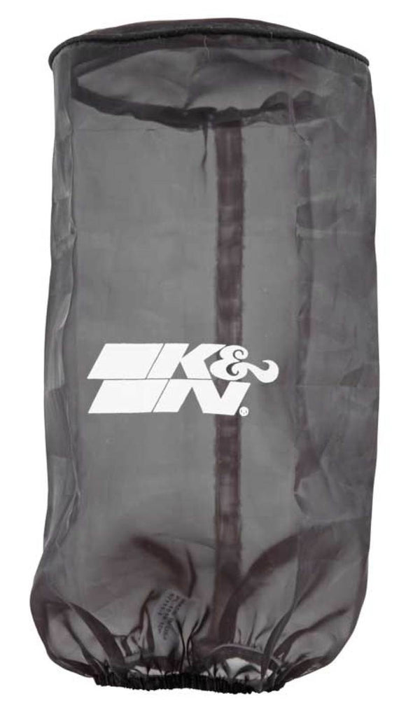 K&N Polaris Black Round Drycharger Air Filter Wrap 11.25 x 3 x 3 inches for Polaris RZR Models