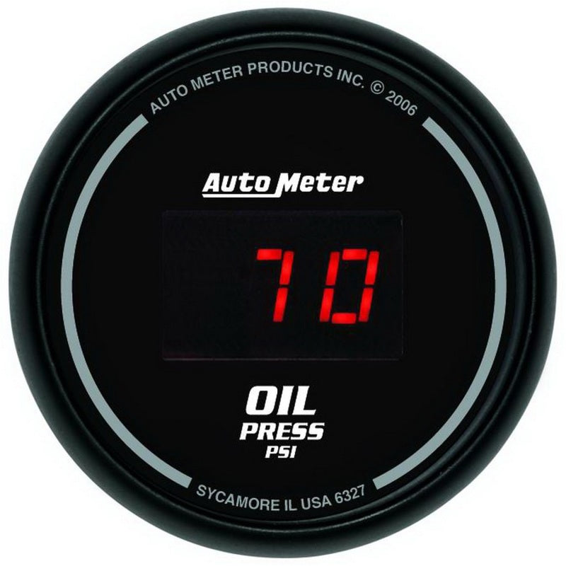 AutoMeter Gauge Kit 5 Piece Digital Electric Speedometer and Gauges - Part Number ATM6300