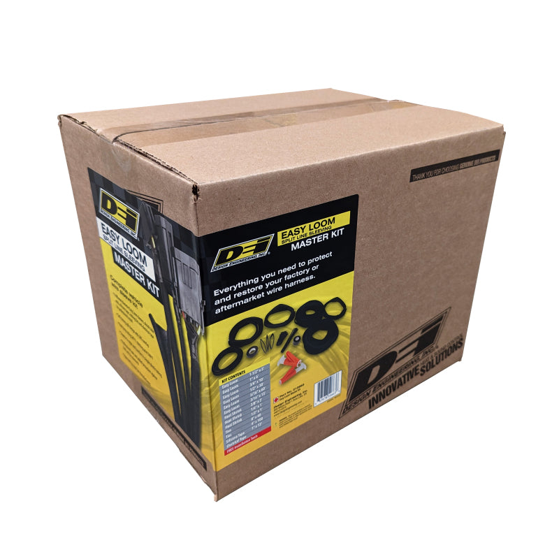 DEI Split Wire Sleeve Easy Loom Master Kit – Automotive Wire Protection and Restoration