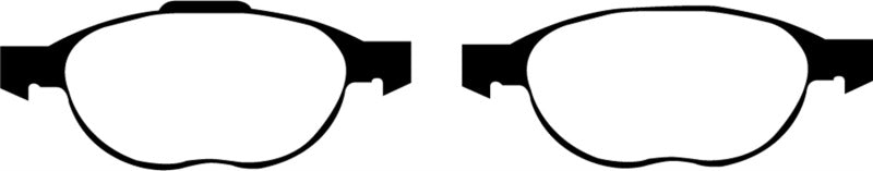 EBC Yellowstuff Front Brake Pads for Ford Focus and C-Max * High-Performance Street and Track Use