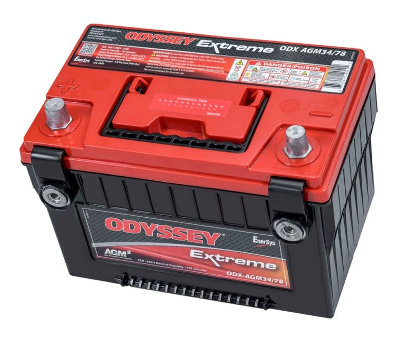 Odyssey Battery AGM2 34/78-PC1500DT Extreme AGM Battery for Land Rover Discovery