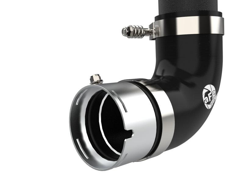 aFe BladeRunner Aluminum Charge Pipe Kit for Ford Bronco V6-2.7L, Black (Part #AFE46-20584-B)