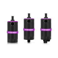 Load image into Gallery viewer, Mishimoto Universal Baffled Oil Catch Can - Purple for Automotive Performance