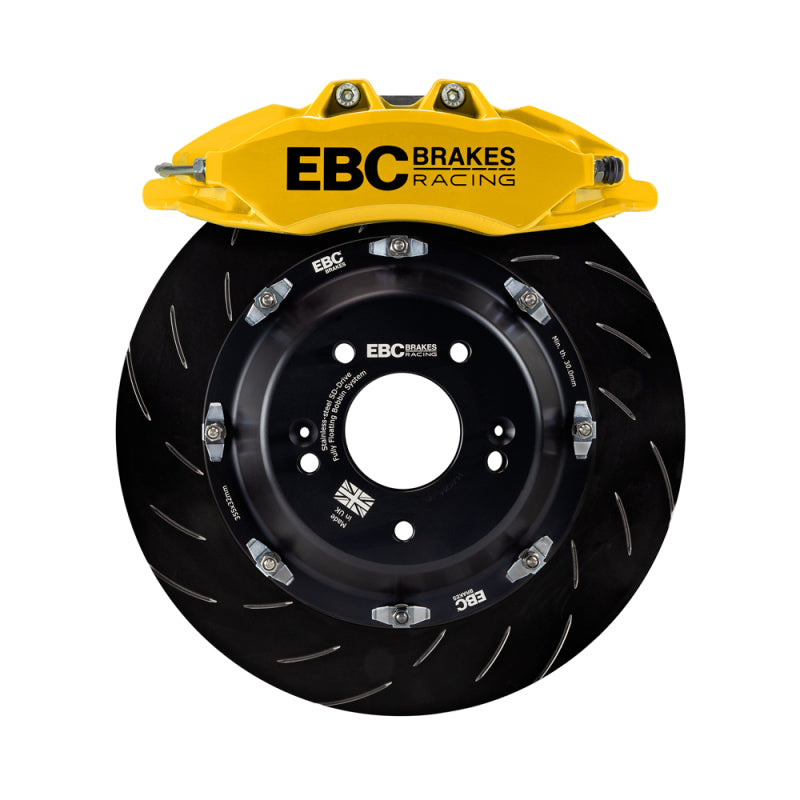 EBC Racing Toyota GR Supra 2019+ Yellow Apollo-6 Big Brake Kit with 380mm Rotors * Front