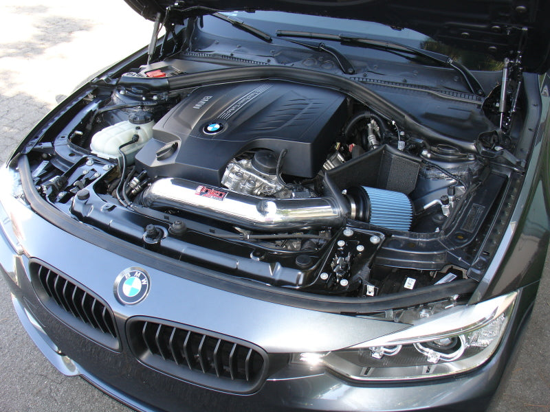 Injen SP1128WB Short Ram Cold Air Intake for BMW 3.0L Turbo N55 Engines – Wrinkle Black Finish