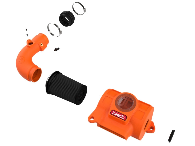 aFe Takeda Momentum Pro 5R Orange Cold Air Intake System for Toyota GR86 & Subaru BRZ (2022-2024)