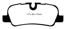 Load image into Gallery viewer, EBC Greenstuff 05-10 Land Rover LR3 4.4 Rear Brake Pads Part Number EBCR61542