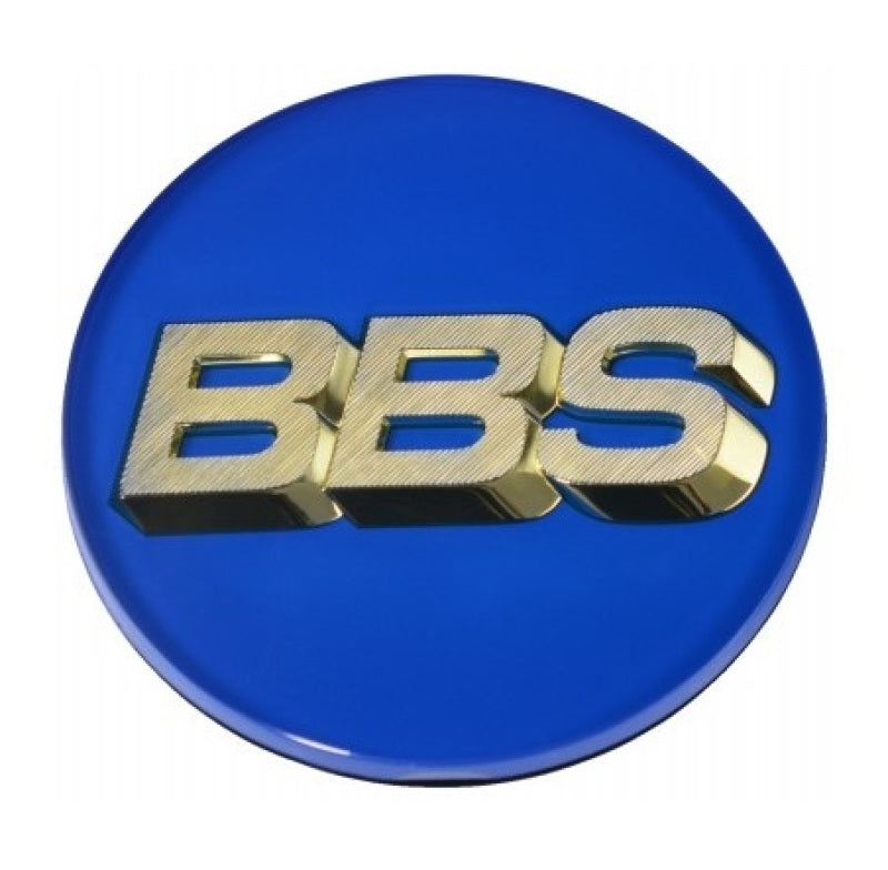 BBS Center Cap 56mm Blue and Gold for Automotive Wheels