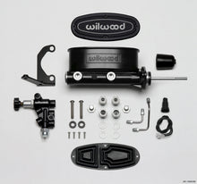 Load image into Gallery viewer, Wilwood HV Tandem Master Cylinder Kit with Combination Proportioning Valve and Mounting Hardware - 15/16 inch Bore Black Finish