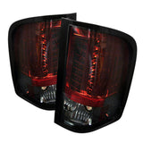 Spyder Chevy Silverado 07-13 LED Tail Lights in Red Smoke - Enhance Your Vehicle's Look