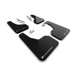 Rally Armor UR Series Mud Flaps for Subaru Forester 2022-2023 – Premium Black and White Polyurethane Protection