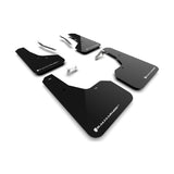 Rally Armor UR Series Mud Flaps for Subaru Forester 2022-2023 – Premium Black and White Polyurethane Protection