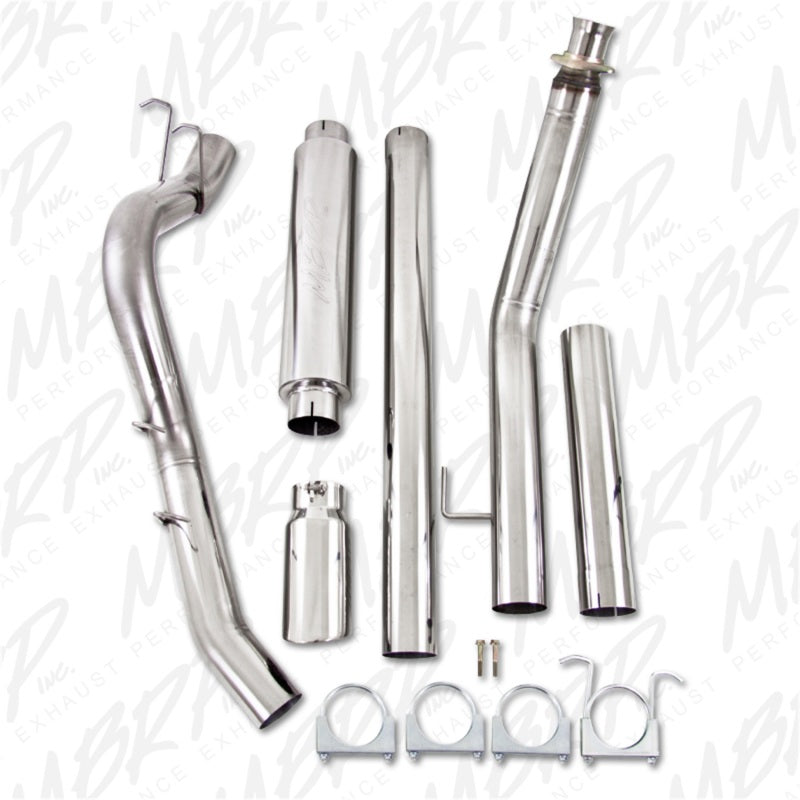 MBRP Armor Plus Series Turbo Back Exhaust System for Dodge Ram 2500 & 3500 (Part Number: S6100409)