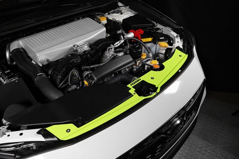 Perrin Performance Neon Yellow Radiator Shroud for 2022-2025 Subaru WRX * Part No. PSP-ENG-513NY