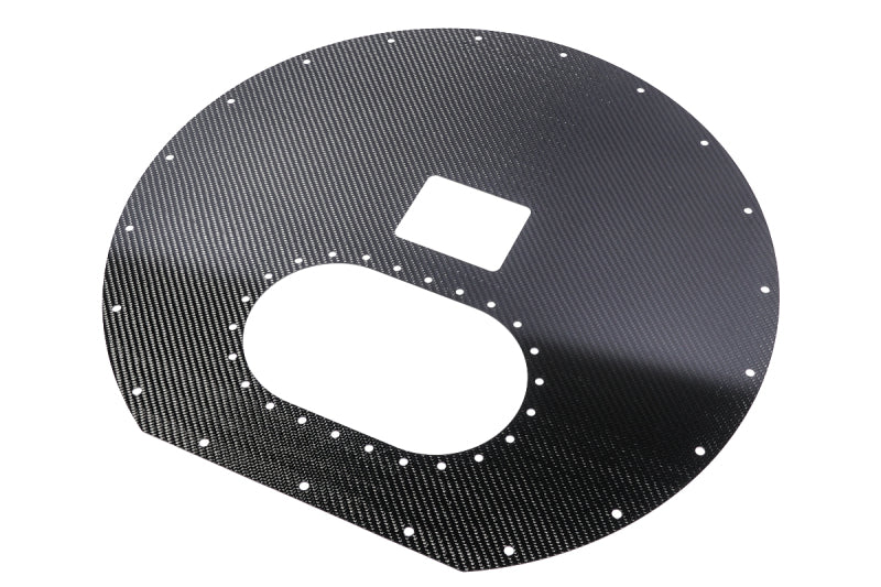 Radium Engineering Carbon Fiber Fuel Cell Lid for Spare Tire - Part No. rad13-0411-01