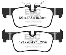 Load image into Gallery viewer, EBC Redstuff Ceramic Low Dust Brake Pads for Mini Cooper Clubman (F54) * Rear, Part Number EBCDP32235C
