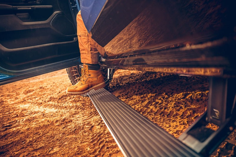 AMP Research PowerStep Plug-N-Play Automatic Running Boards for 2019-2024 Ram 1500 All Cabs, Black with OEM Illumination