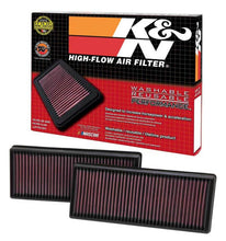 Load image into Gallery viewer, K&amp;N Engineering Replacement High-Flow Air Filter Part KN33-2474 for Mercedes-Benz Vehicles