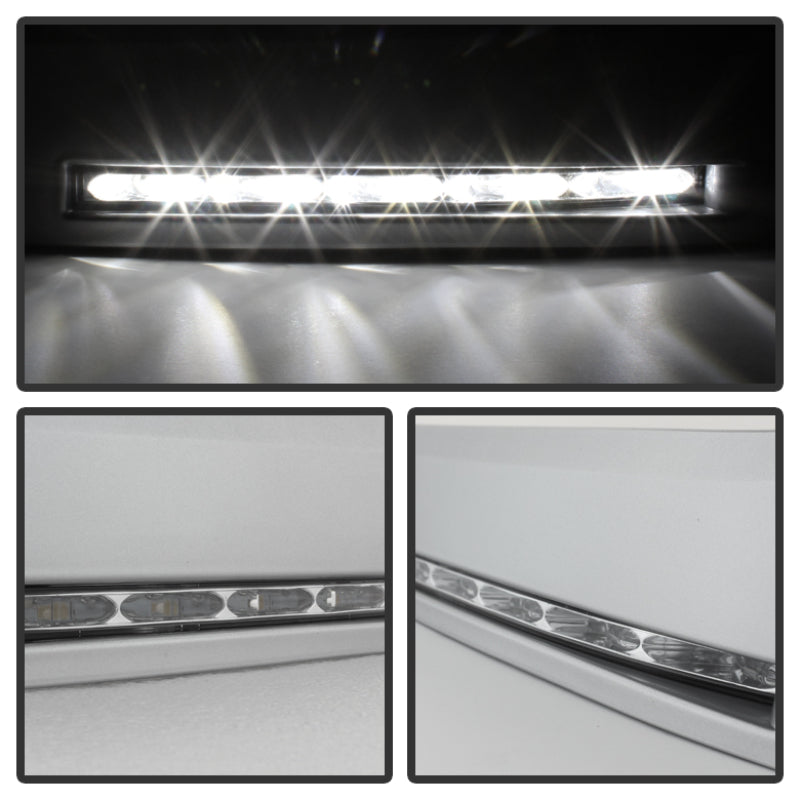 Spyder Toyota Tundra 2010-2013 Daytime LED Running Lights without Switch - Silver