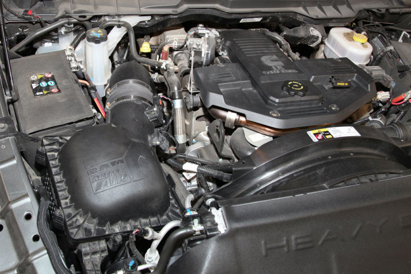 K&N 13-15 Ram 2500/3500 L6-6.7L Diesel Performance Intake Kit with Reusable High-Flow Air Filter