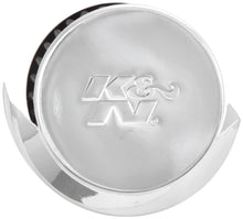 Load image into Gallery viewer, K&amp;N Engineering 62-1514 Crankcase Vent Filter with Chrome Top and Heat Shield, 1.5-inch Flange