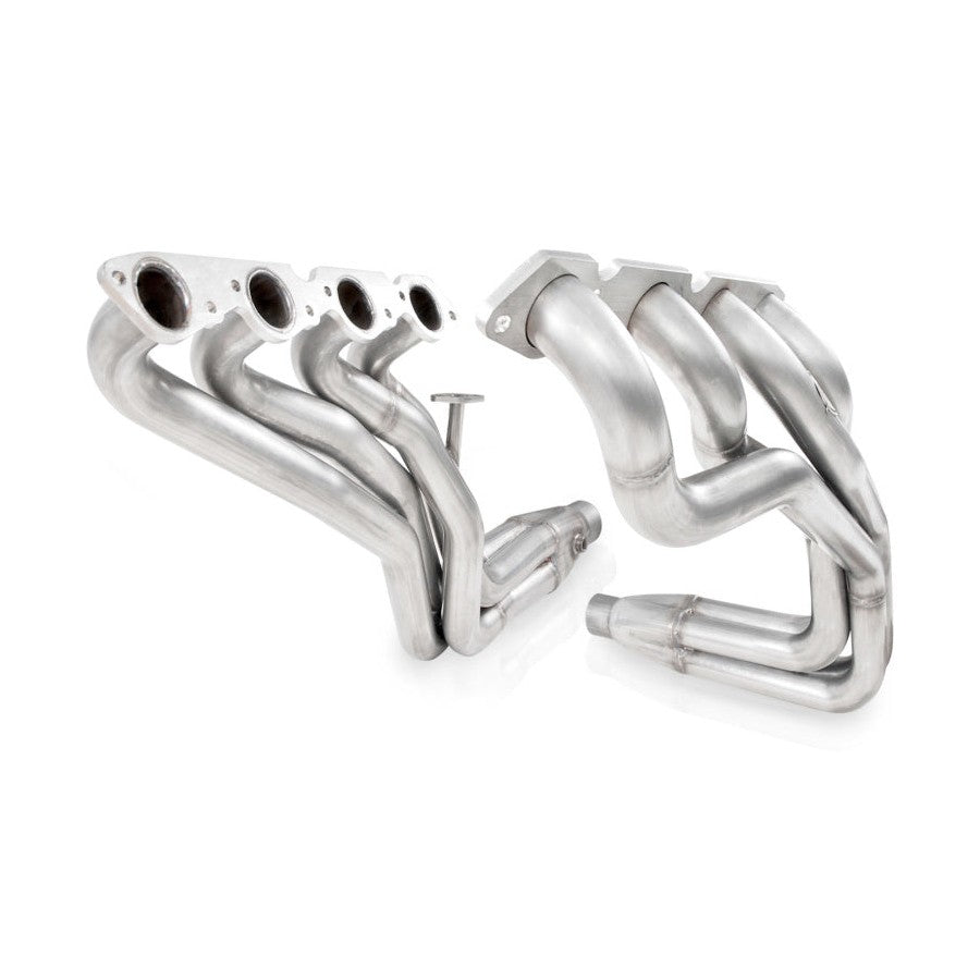 Stainless Works 00-03 Chevy Silverado 8.1L Long Tube Headers with Factory Cats