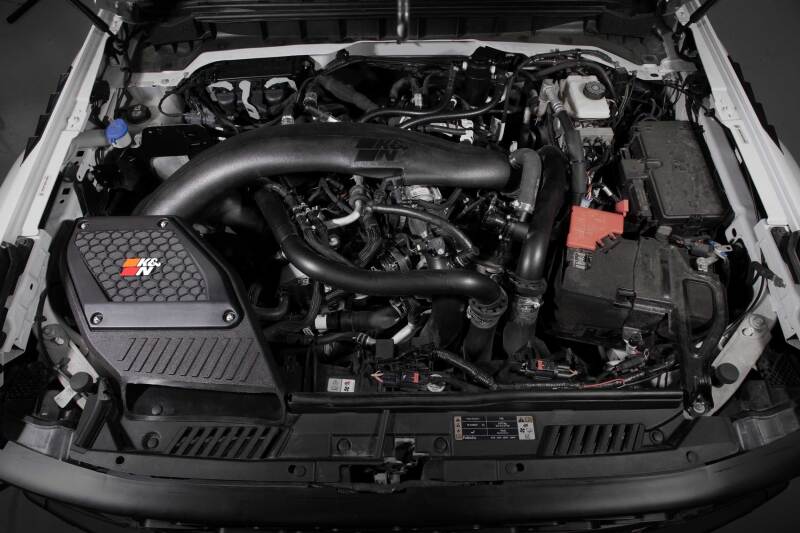 K&N Engineering 63 Series AirCharger Performance Air Intake System for 2023 Ford Bronco Raptor V6 3.0L
